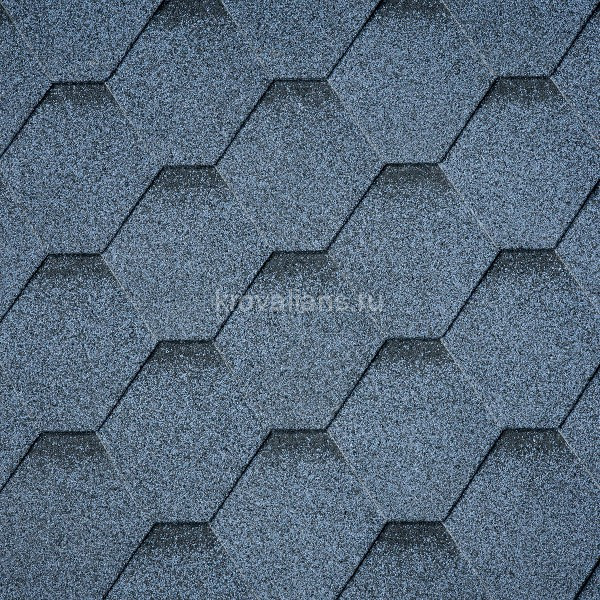 Гибкая черепица IKO ArmourShield (Marine Blue Ultra-25) /кв.м/