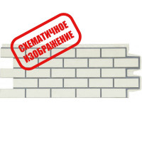 GL Панель фасадная полипропиленовая Состаренный кирпич Элит трюфель (0,968*0,390) 10шт/уп