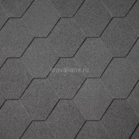 Гибкая черепица IKO ArmourShield (Black-01) /1 кв.м/