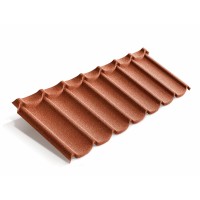 Композитная черепица Metrotile (Метротайл) MetroMistral (Коралл) /лист/