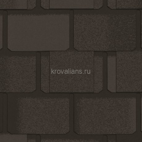 Гибкая черепица CertainTeed (Сертантид) BELMONT (Black Granite) /1 кв.м/
