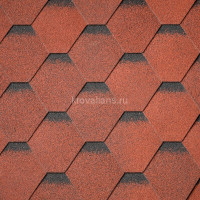 Гибкая черепица IKO ArmourShield (Tile Red Ultra-20) /кв.м/