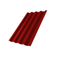 Профнастил HC44A 0,5 Satin RAL 3011 коричнево-красный