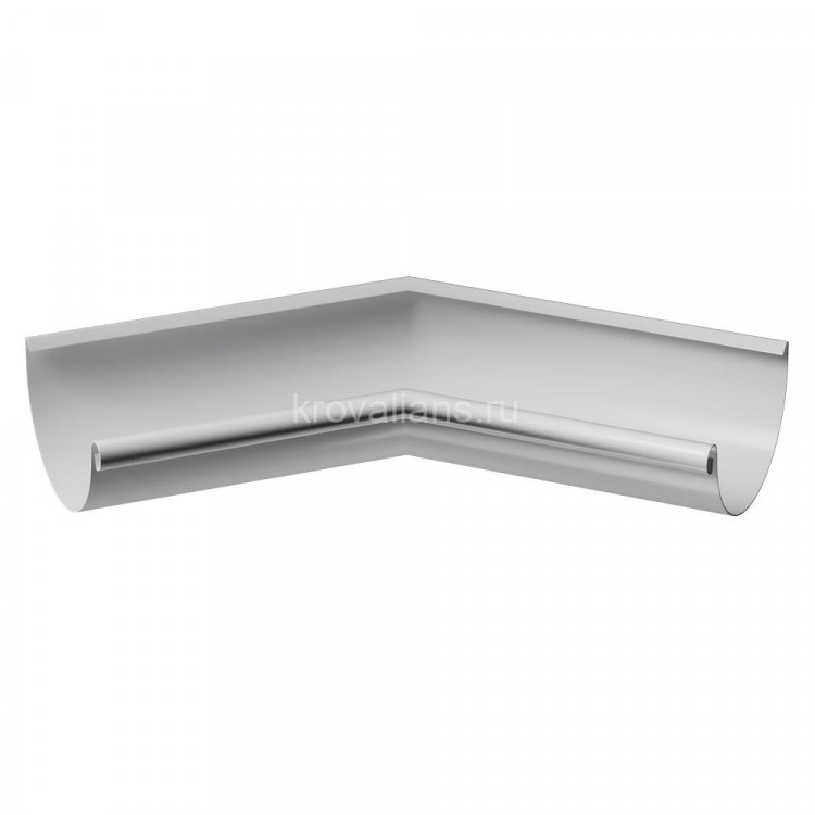 Docke STAL PREMIUM 125/90 мм Угол внутренний  135 гр Пломбир RAL7024 4шт/упак