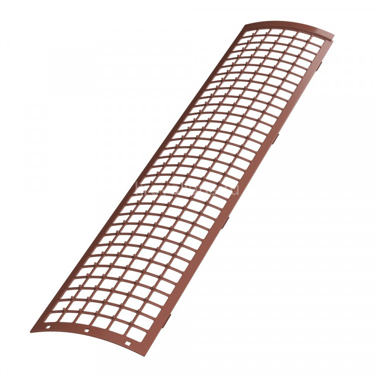 VERAT 125/82 Решетка желоба защитная (0,6 пог.м.), красный