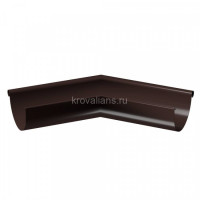 Docke STAL PREMIUM 125/90 мм Угол внешний  135 гр Шоколад RAL7024 4шт/упак