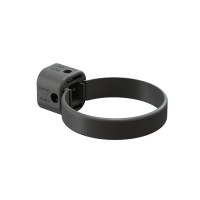 Docke LUX 140/100 мм Хомут универсальный Графит
