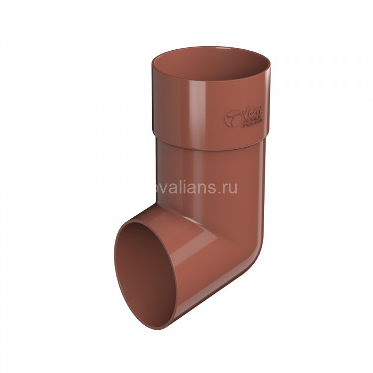 VERAT 125/82 Слив трубы, красный