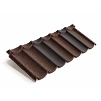 Композитная черепица Metrotile (Метротайл) MetroMistral (Кофейно-Серый) /лист/