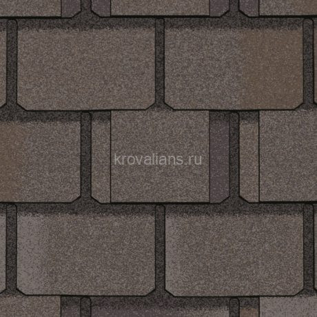 Гибкая черепица CertainTeed (Сертантид) BELMONT Stonegate Gray /1 кв.м/