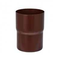 AS PU MATT 125/90 Соединитель трубы 8017 Matt