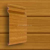 GL Cайдинг TUNDRA S7 Natural - брус панель 0,182х3,0м, 22шт/уп. Клен