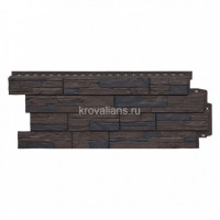 Фасадная панель Grand Line Сланец Design Plus орех  975*395 10шт/уп.
