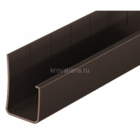 Гибкий J-профиль Docke (Дёке) 3,80 (Шоколад) /1 шт/