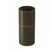 Docke PREMIUM 120/85 мм Труба водосточная 1 м Каштан 5 шт./уп. (снята с производства)