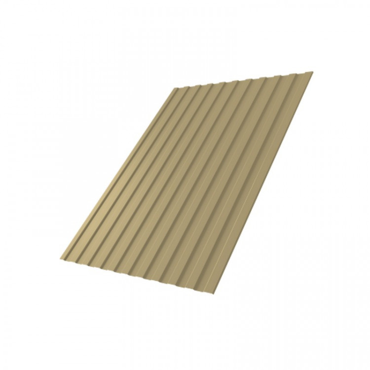 Профнастил С8А 0,4 PE RAL 1014 слоновая кость