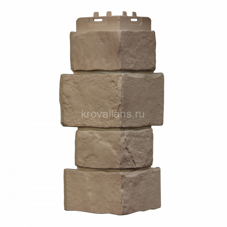 Угол наружный Grand Line (Гранд Лайн) Крупный камень Элит (Какао) /1 шт/