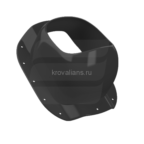 Eurovent VENTOS METAL R28 110mm (RAL9005) /1 шт/