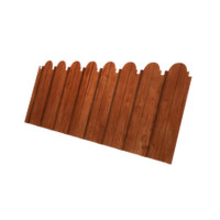 Профнастил С10B фигурный 0,45 Print Twincolor с пленкой Rowan