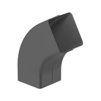 GALECO STAL2 125/80 Колено 72гр. Графит RAL 7015 ( RR23) 20шт/уп