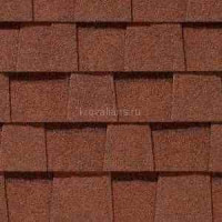Гибкая черепица CertainTeed (Сертантид) LANDMARK (Cottage Red) /1 кв.м/