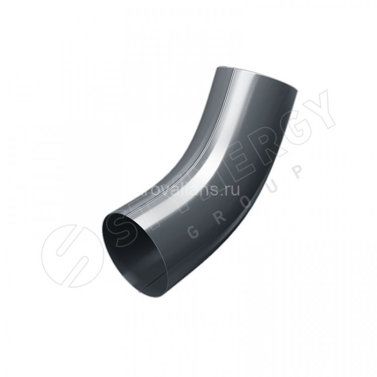 Stynergy Стандарт 125/90 Колено трубы 60° RAL 7024