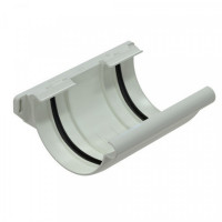 GLC PVC 152/100 Соединитель желоба, белый RAL 9010