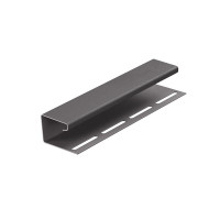 Docke LUX BERGART J-профиль 30мм Графитовый 36шт/уп