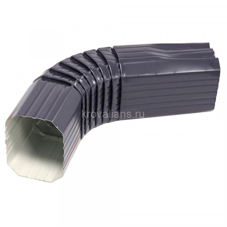 Vortex Matt 127/102 Колено прямоугольное Matt RAL 7024