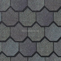 Гибкая черепица CertainTeed (Сертантид) CARRIAGE HOUSE (Gatehouse Slate) /1 кв.м/