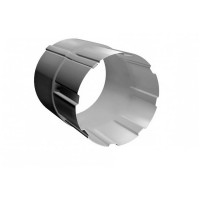 GL 90/125 Соединитель трубы RAL9003