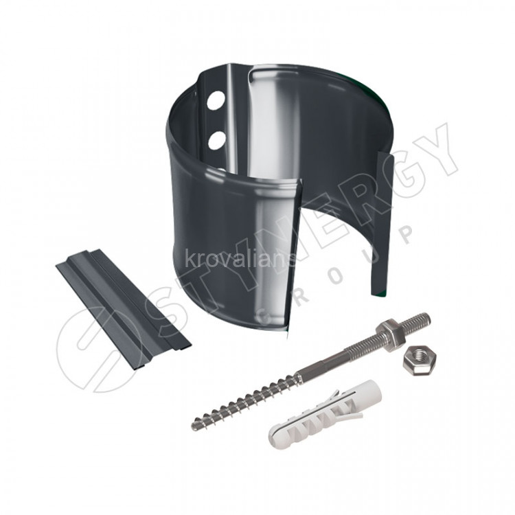 Stynergy Стандарт 125/90 Кронштейн трубы на кирпич RAL 7024