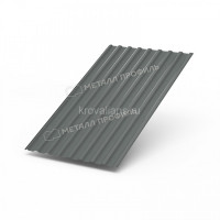 Профилированный лист Металл Профиль МП-20х1100-R (ПЭ-01-7005-0,45) /1 кв.м./