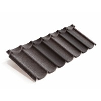 Композитная черепица Metrotile (Метротайл) MetroMistral (Сланцево-Серый) /лист/