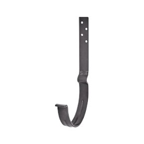 AS PU MATT 150/100 Крюк желоба длинный с компл. крепления (МУ), RR-23 Matt