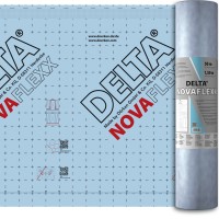 DELTA (Дельта) NOVAFLEXX адаптивная 2-слойная пароизоляция 75 м2 (1,5х50м)