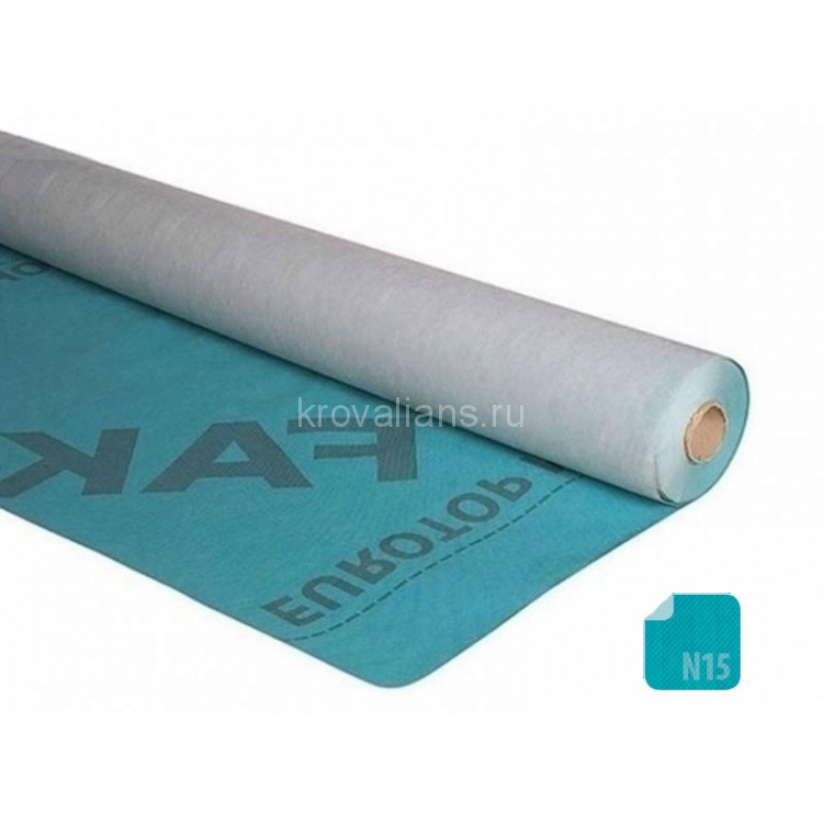 Eurotop N15 Гидроизоляционная супердиффузионная мембрана  115 г/м2 (75 м.кв.)