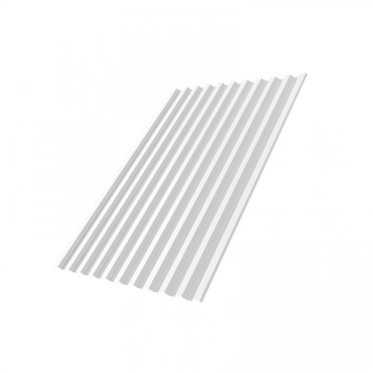 Профнастил Верховье С21R 0,45 PE-Double RAL 9003 сигнальный белый