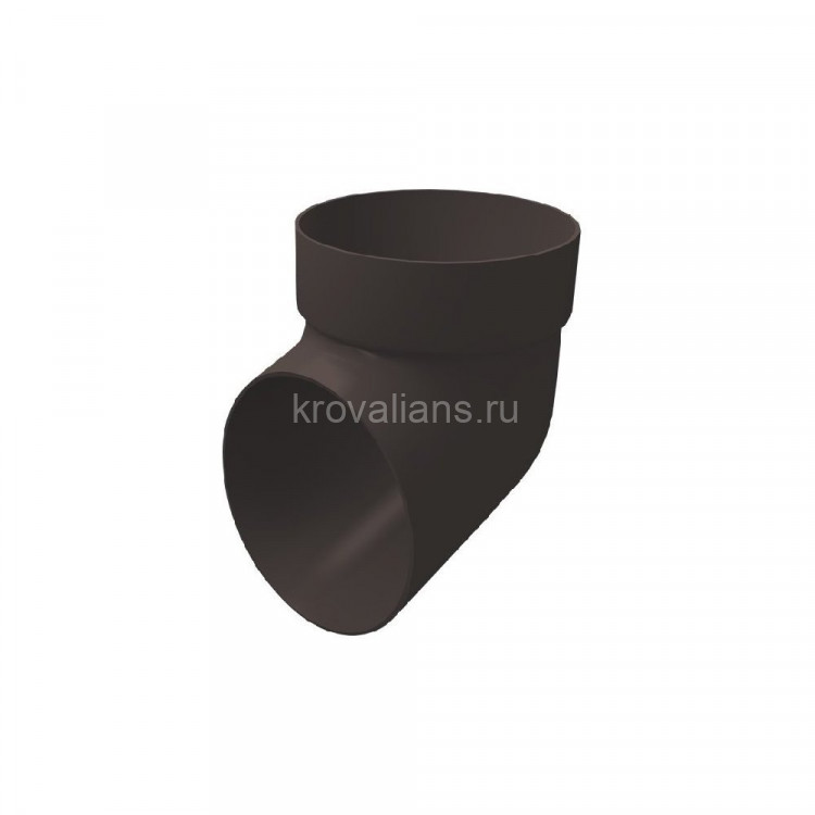 GL Standart 120/87 Колено сливное ПВХ Grand Line коричневое (RR 32) (30 шт./уп.)