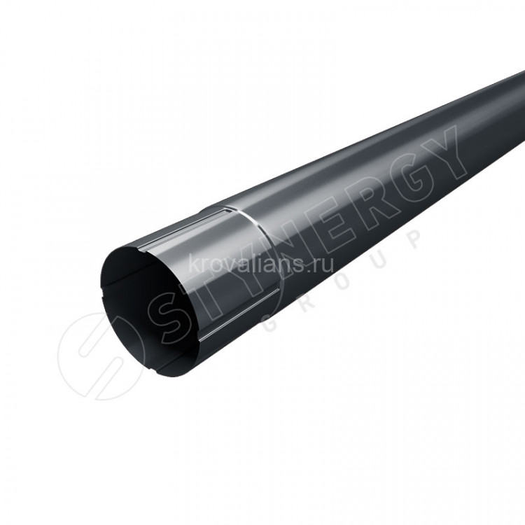 Stynergy Стандарт 125/90 Труба круглая 3000 мм RAL 7024