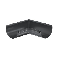 AS COMF PE 125/90 Угол желоба  90 внутренний RAL9005 5 шт/уп