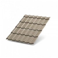 Металлочерепица МеталлПрофиль Ламонтерра-X (Полиэстер-01-1035-0.45) /1 кв.м./