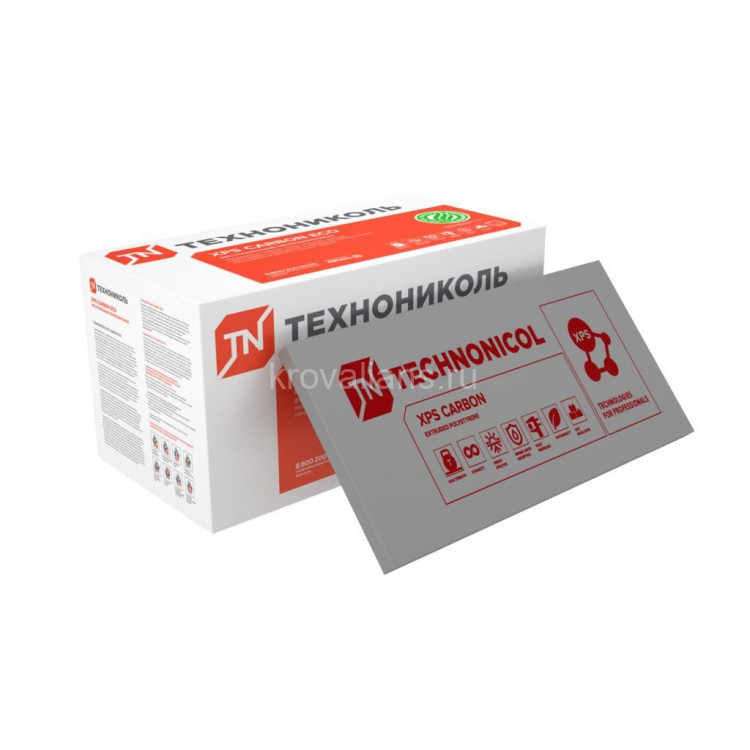 ТехноНиколь XPS CARBON ECO SP LIGHT 2360х580х100-L 0,55 м3 (5,47 м2) 4шт/уп