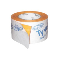 Tyvek (Тайвек) скотч для герметизации перехлестов Acrylic Tape (75ммх25м)