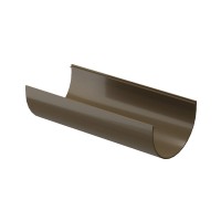 Docke PREMIUM 120/85 мм Желоб водосточный 3 м Каштан