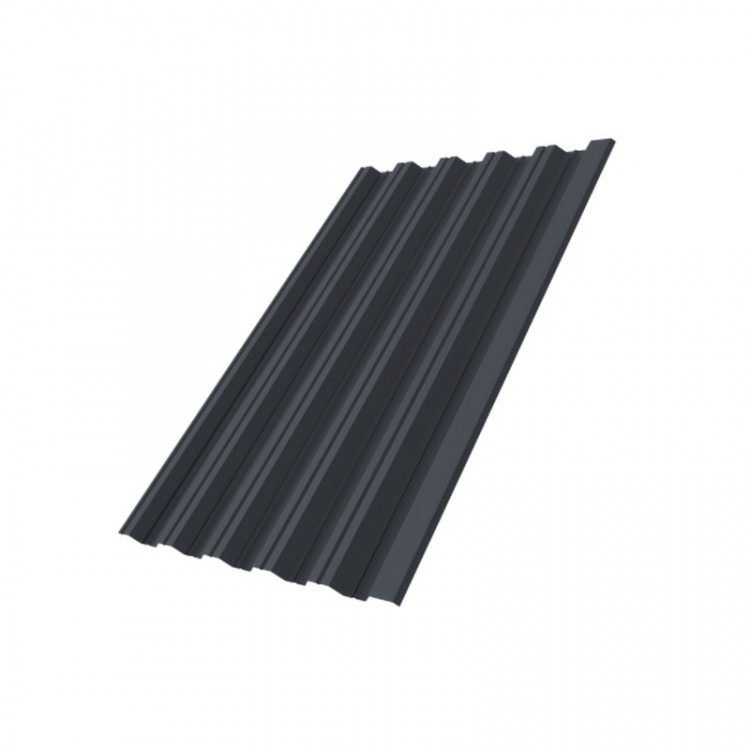 Профнастил HC35R 0,45 Drap TX RAL 7024 мокрый асфальт