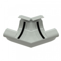 GLC PVC 152/100 Спец. угол желоба более 90 гр, белый RAL 9010