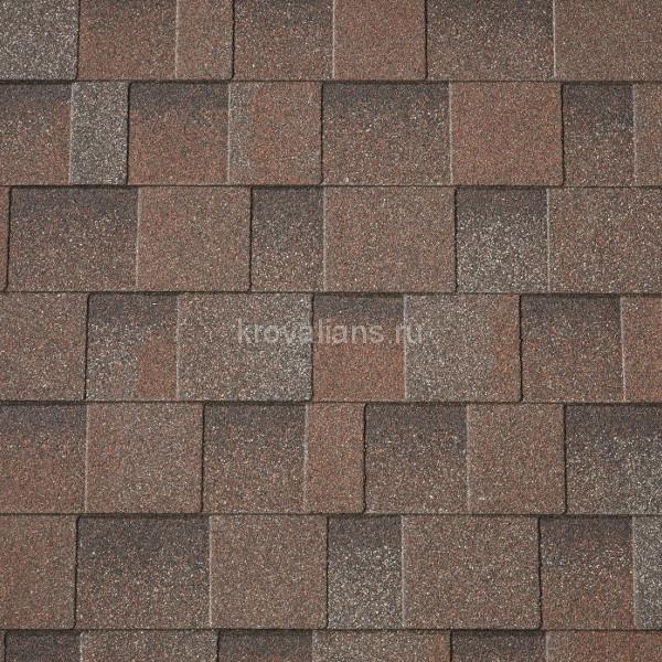 Гибкая черепица IKO Cambridge (Dual Brown Ultra-53) /кв.м/