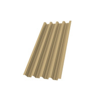 Профнастил Н75R 0,7 PE RAL 1014 слоновая кость