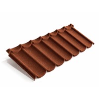 Композитная черепица Metrotile (Метротайл) MetroMistral (Терракот) /лист/